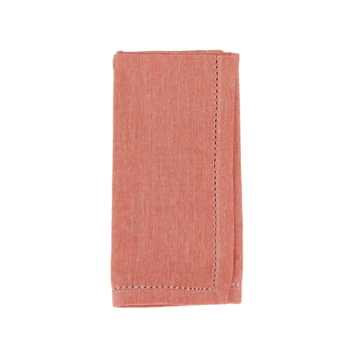 Stofserviet m.Hulsøm( 45x45cm). Orange