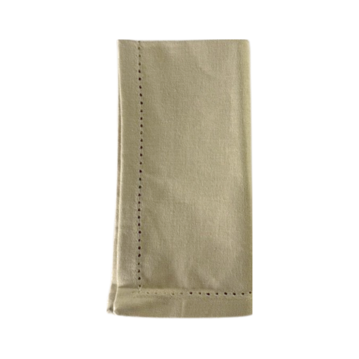 Stofserviet m. Hulsøm (40x40cm) Beige