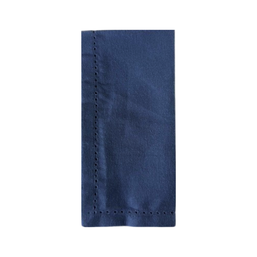 Stofserviet m. Hulsøm (40x40cm) Blå