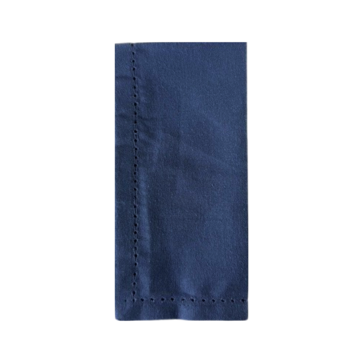 Stofserviet m. Hulsøm (40x40cm) Blå
