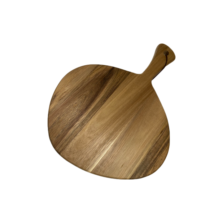 Skærebræt i Akacietræ ( Ø30X38X1,5cm).