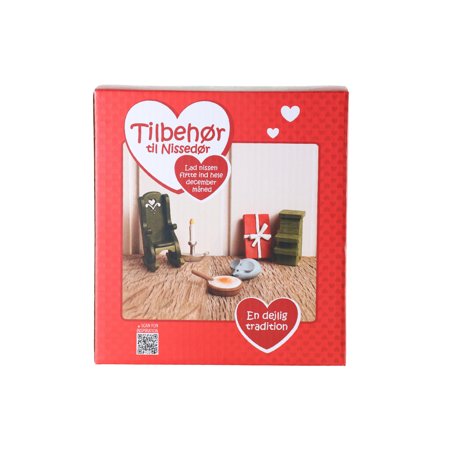 Tilbehør til Nissedør 6 stk