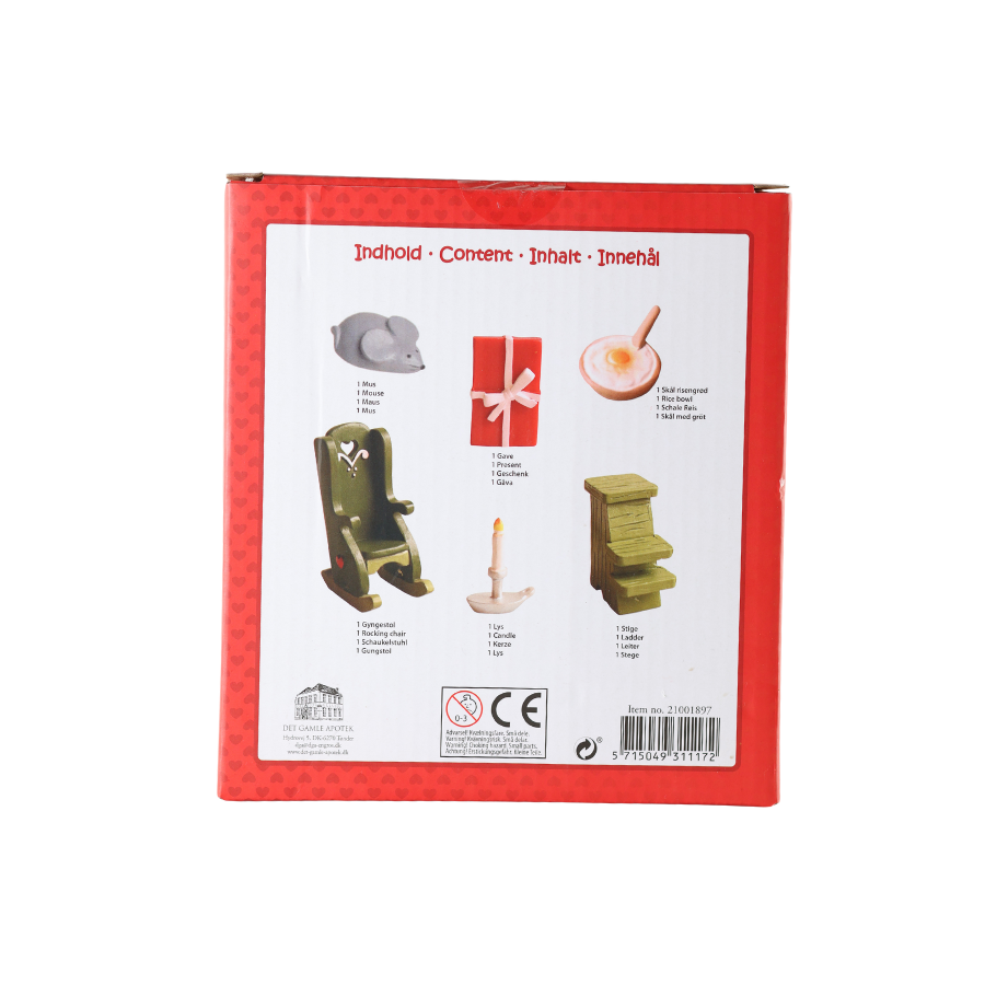 Tilbehør til Nissedør 6 stk