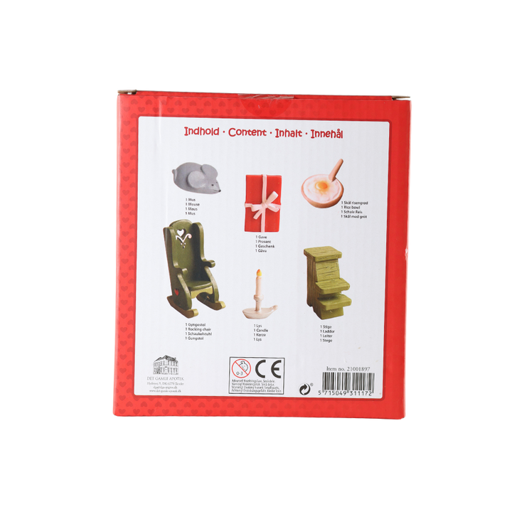 Tilbehør til Nissedør 6 stk