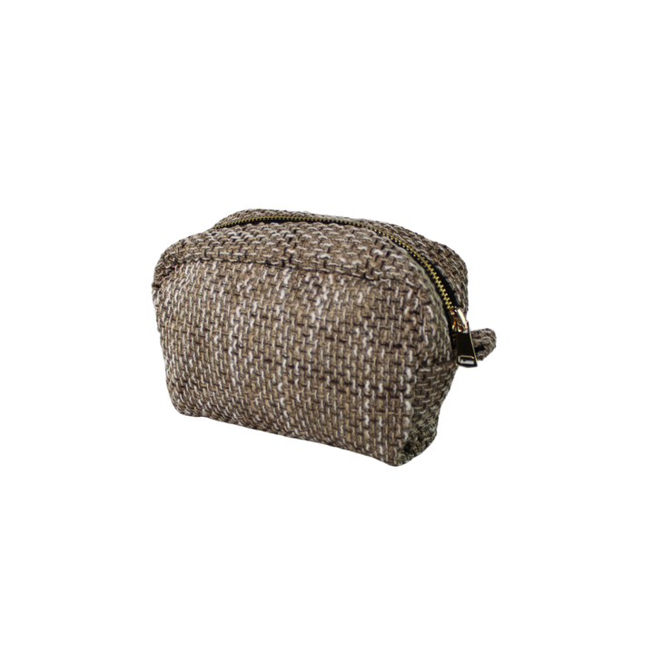 Toilettasker i Brun DITTE  ( 20x9x14 cm)