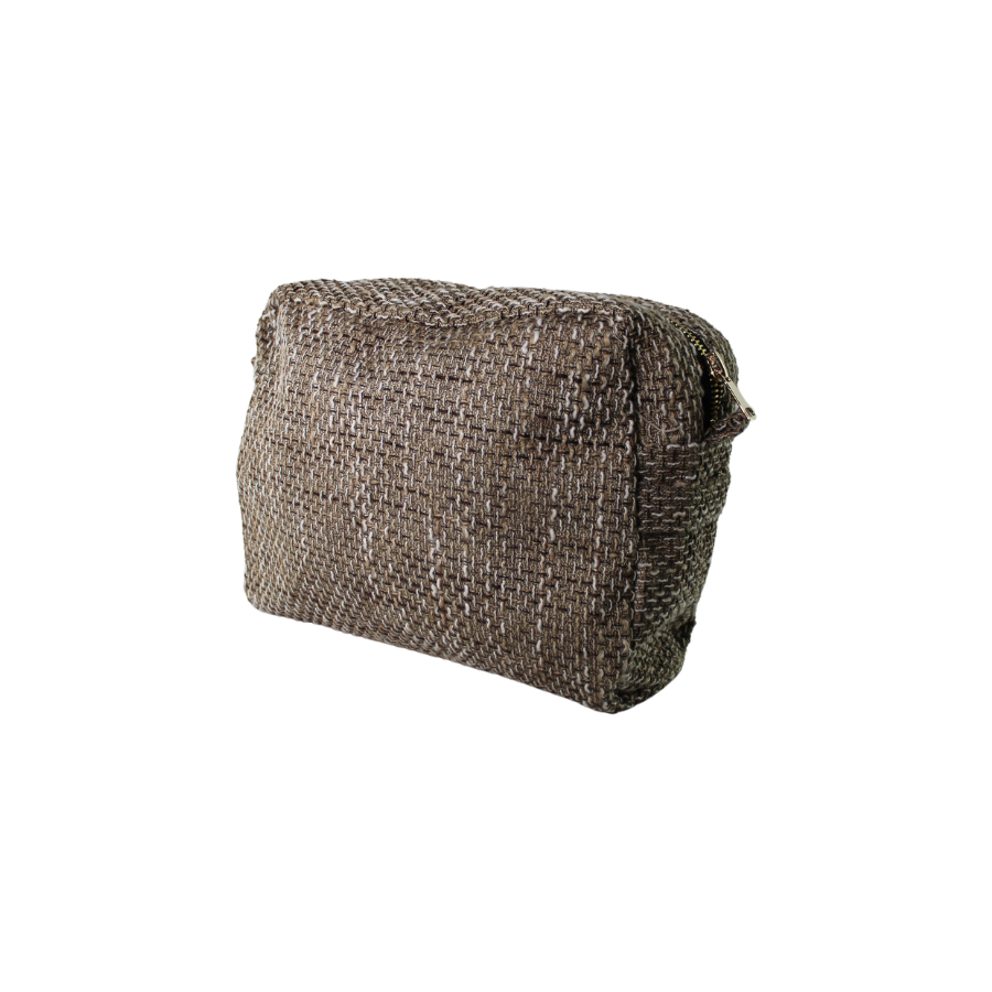 Toilettasker i Brun DITTE  ( 30x11x22 cm)