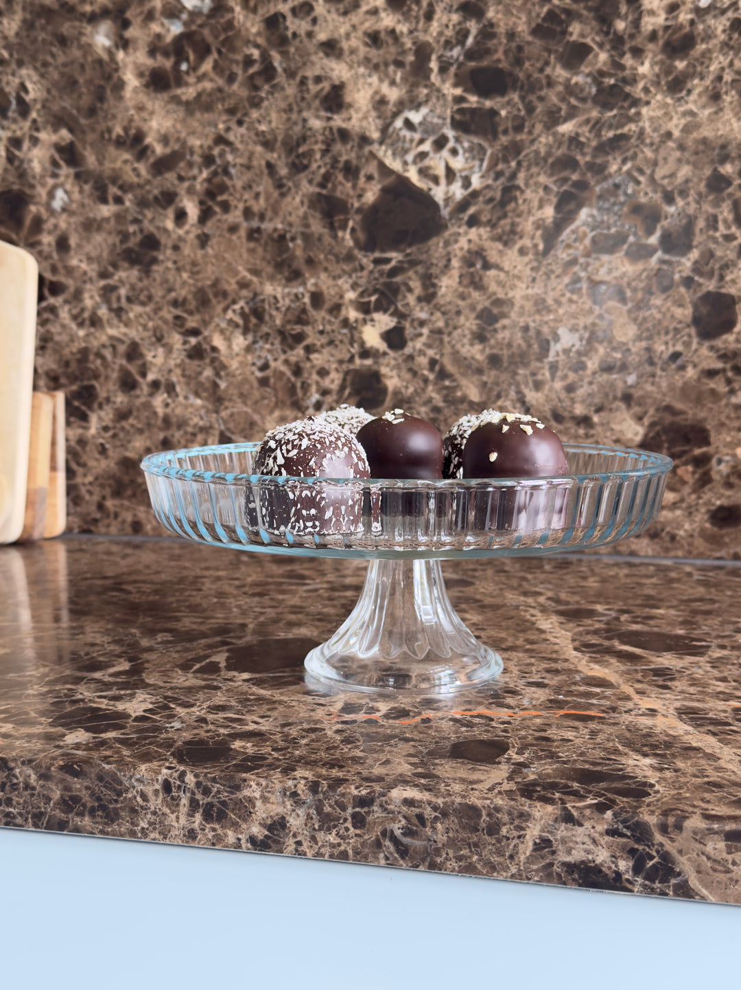 Kagestand BAGUS (Ø27x12cm) Transparent