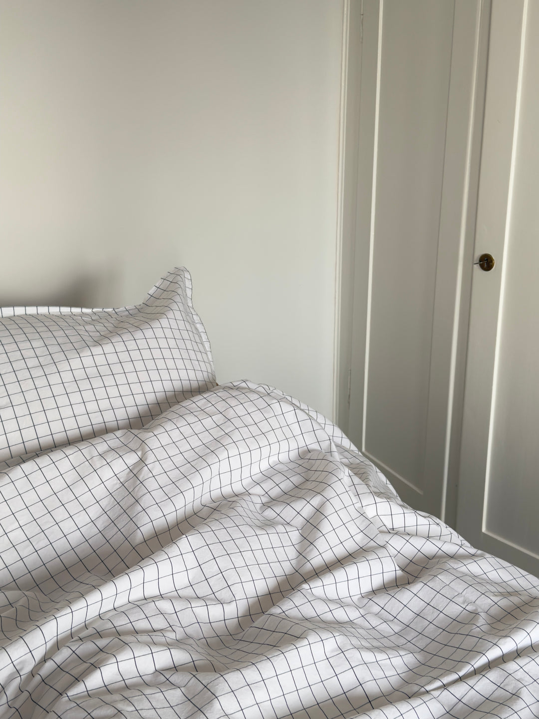 byNORD - Sengesæt Erika Snow w. coal