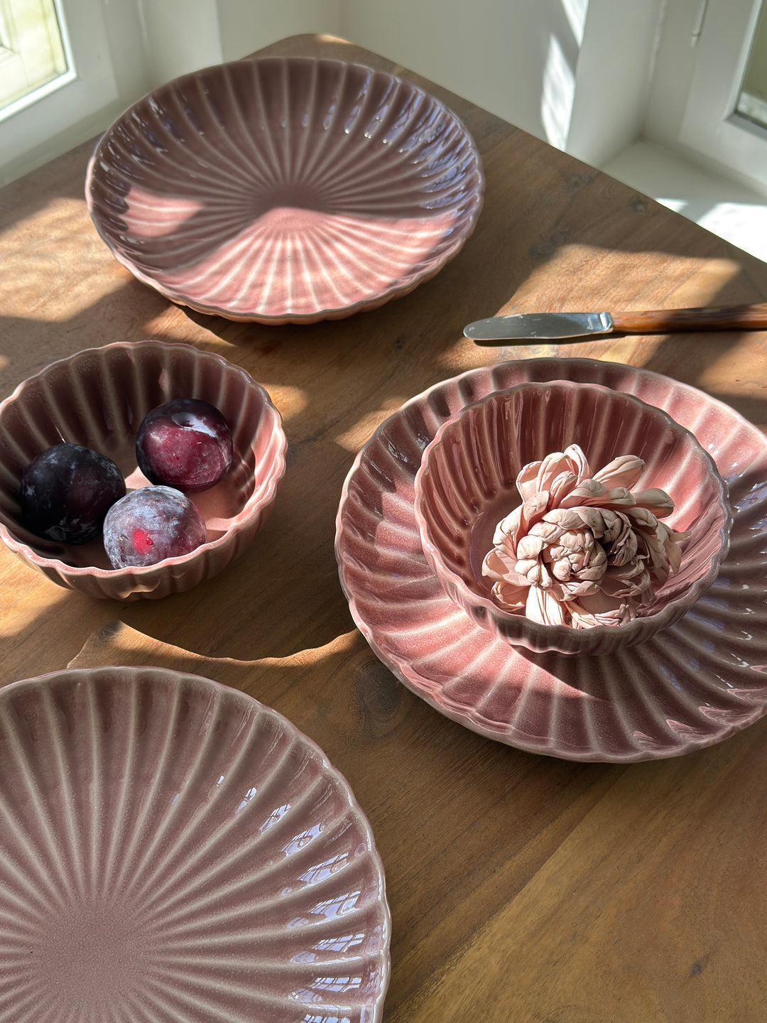 Skål ELVITA (18,7x5,5cm) Rød