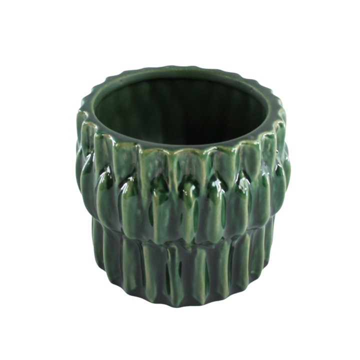Urtepotte  GAFAR  (Ø13,3x11cm) Grøn