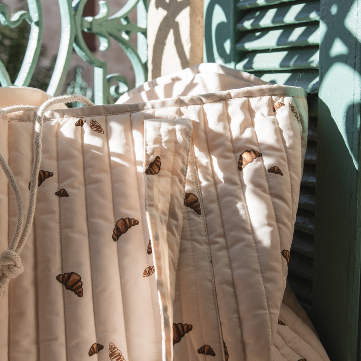 VACVAC. BILLE Croissant Mini Bag, 100% økologisk bomuld,