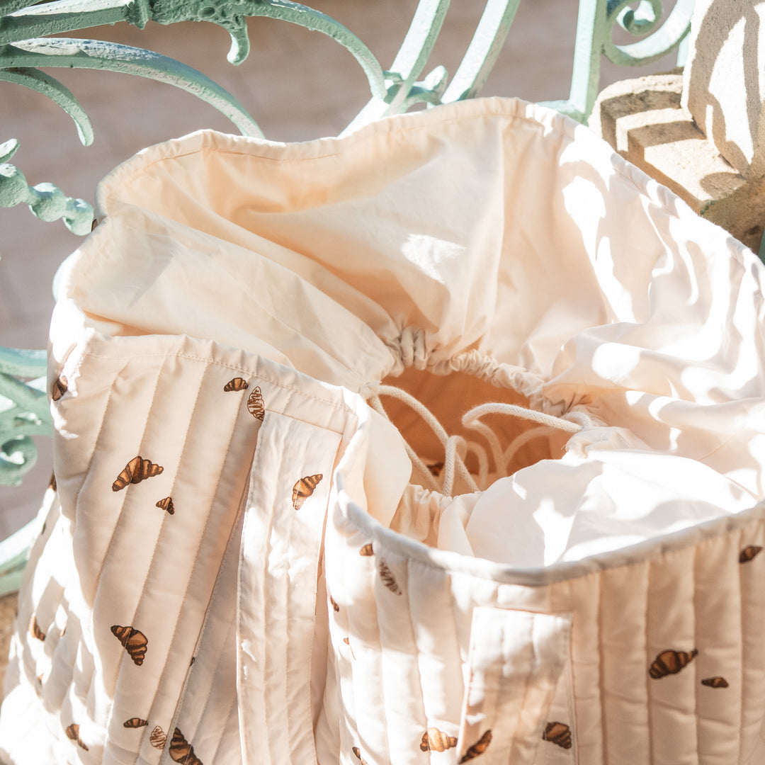 VACVAC. BILLE Croissant Mini Bag, 100% økologisk bomuld,