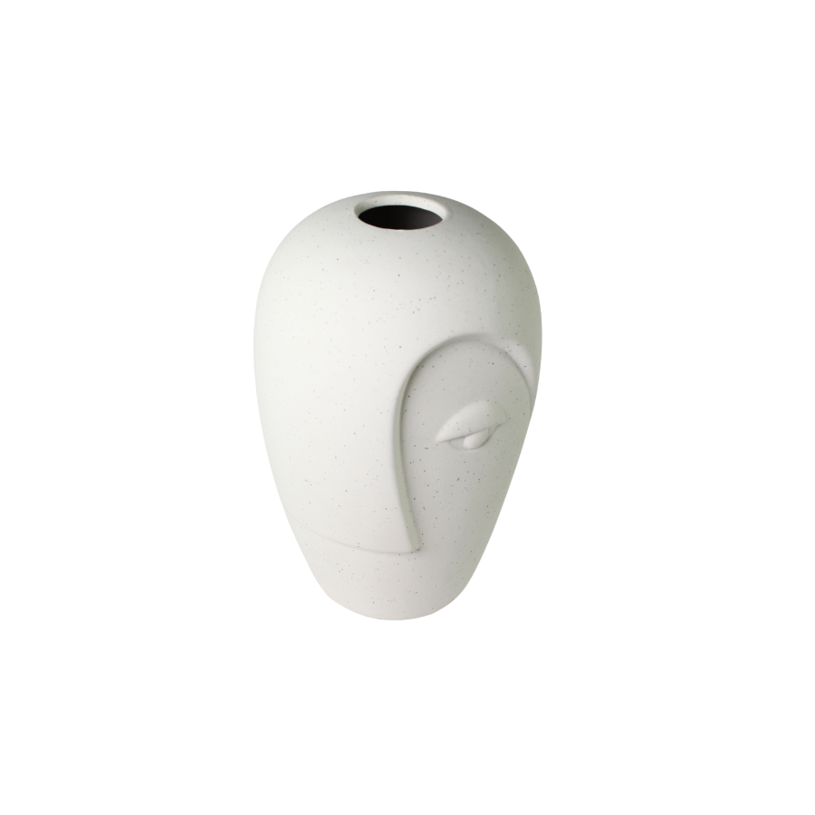 Vase Keramik Sand (12,5 x 13 x 19,5 cm)