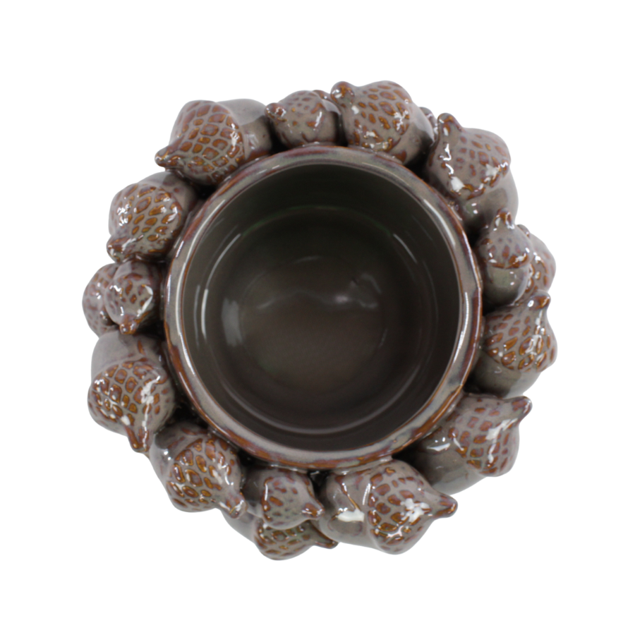 Vase m Agern ALVIN (20,8x20x10cm)