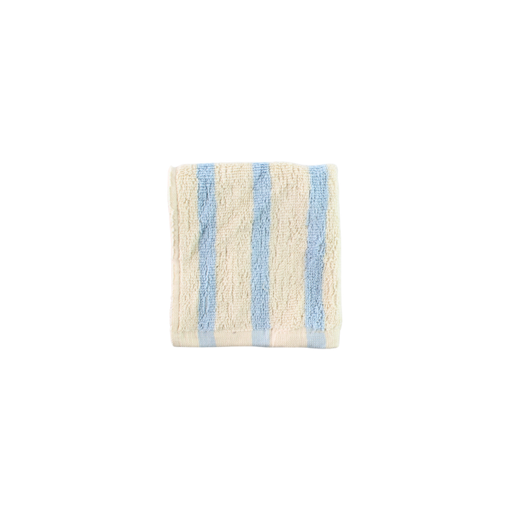 Vaskeklud m. Stribe Lyseblå BHANI (30x30cm)