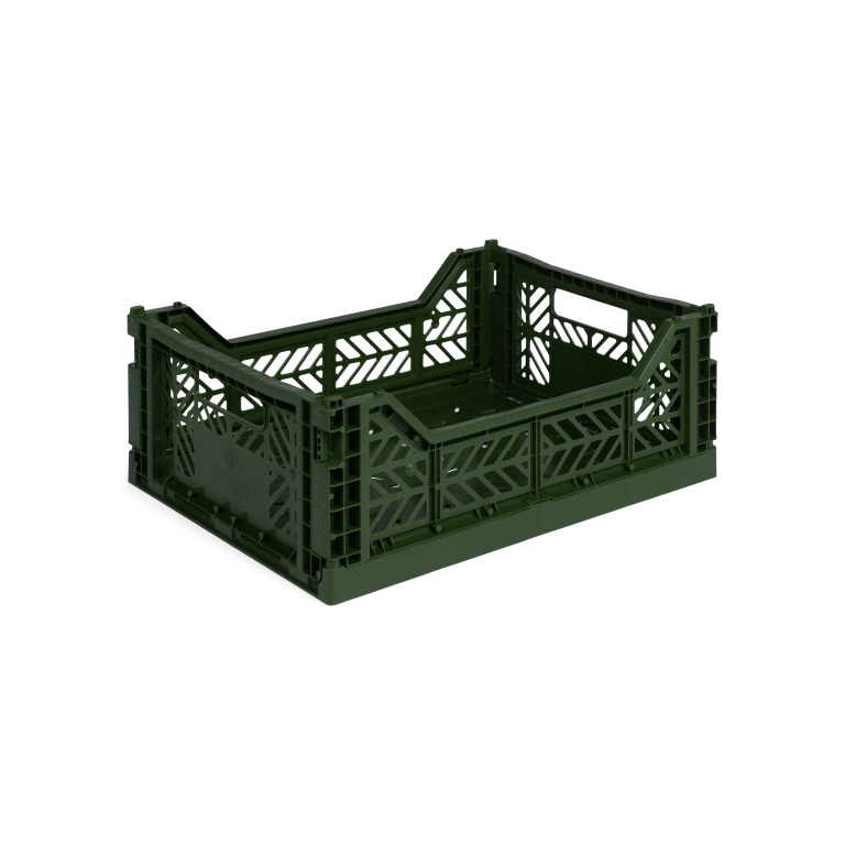 Aykasa Foldekasse.  Midi Khaki
L: 40 x W: 30 x H: 14 cm