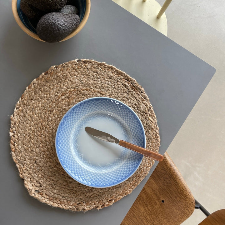 Dækkeserviet i jute d37cm