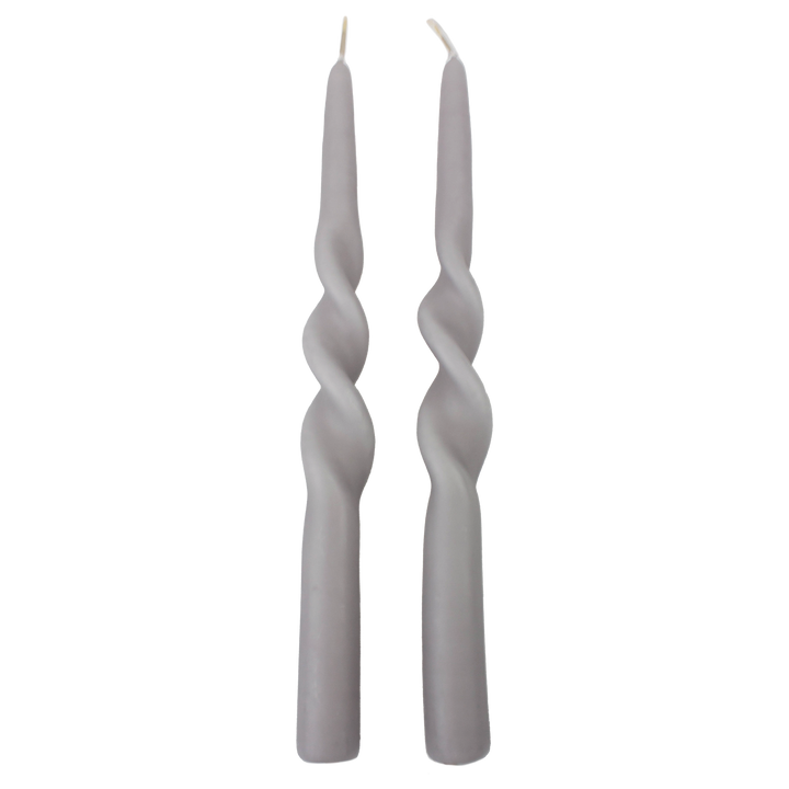 Snoede lys 2 stk., grå 29cm