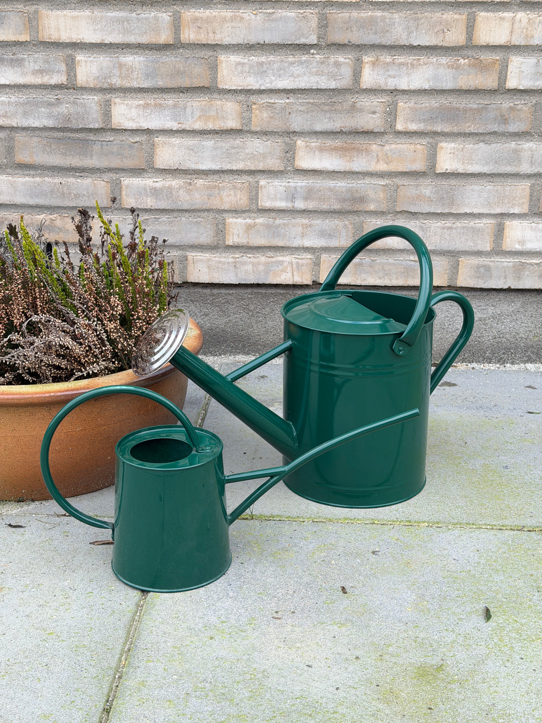 Vandkande 38X12X20cm 1,5 L grøn