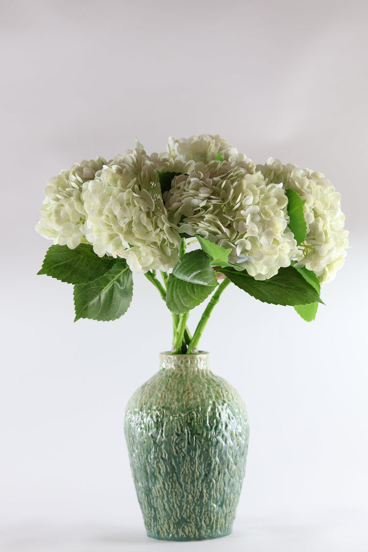 Evighedsbuket Hortensia Blomst i Hvid