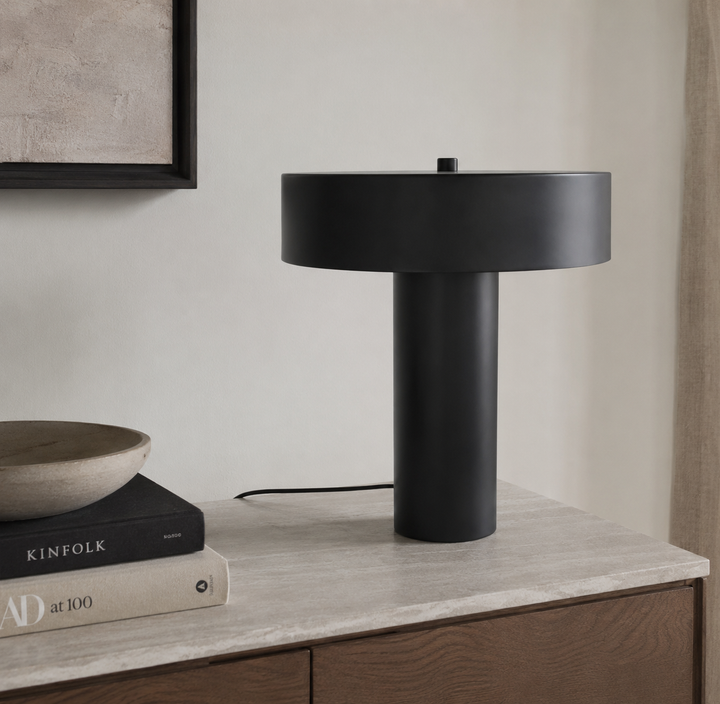 Bordlampe Molly Metal Sort