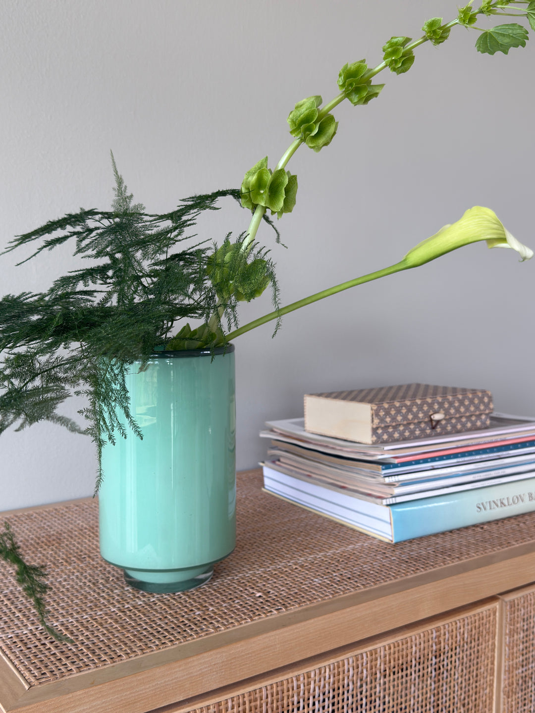 Glas Vase Elisabeth (12x19cm)