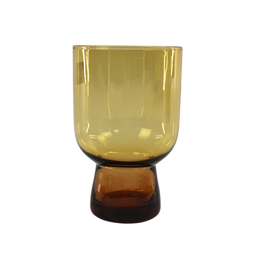 Lyngby Glas - Vandglas Sorrento i Amber 4 stk. (30 cl)