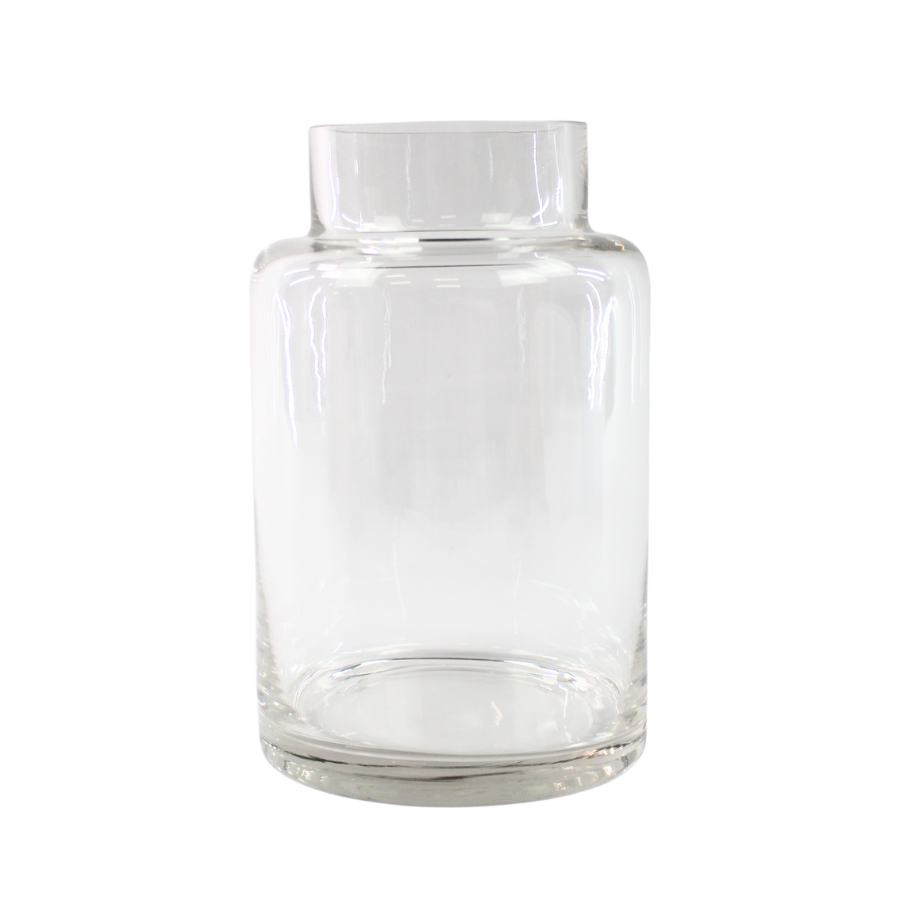 Villa Collection - Vase Drua Klar Glas (16x25cm)