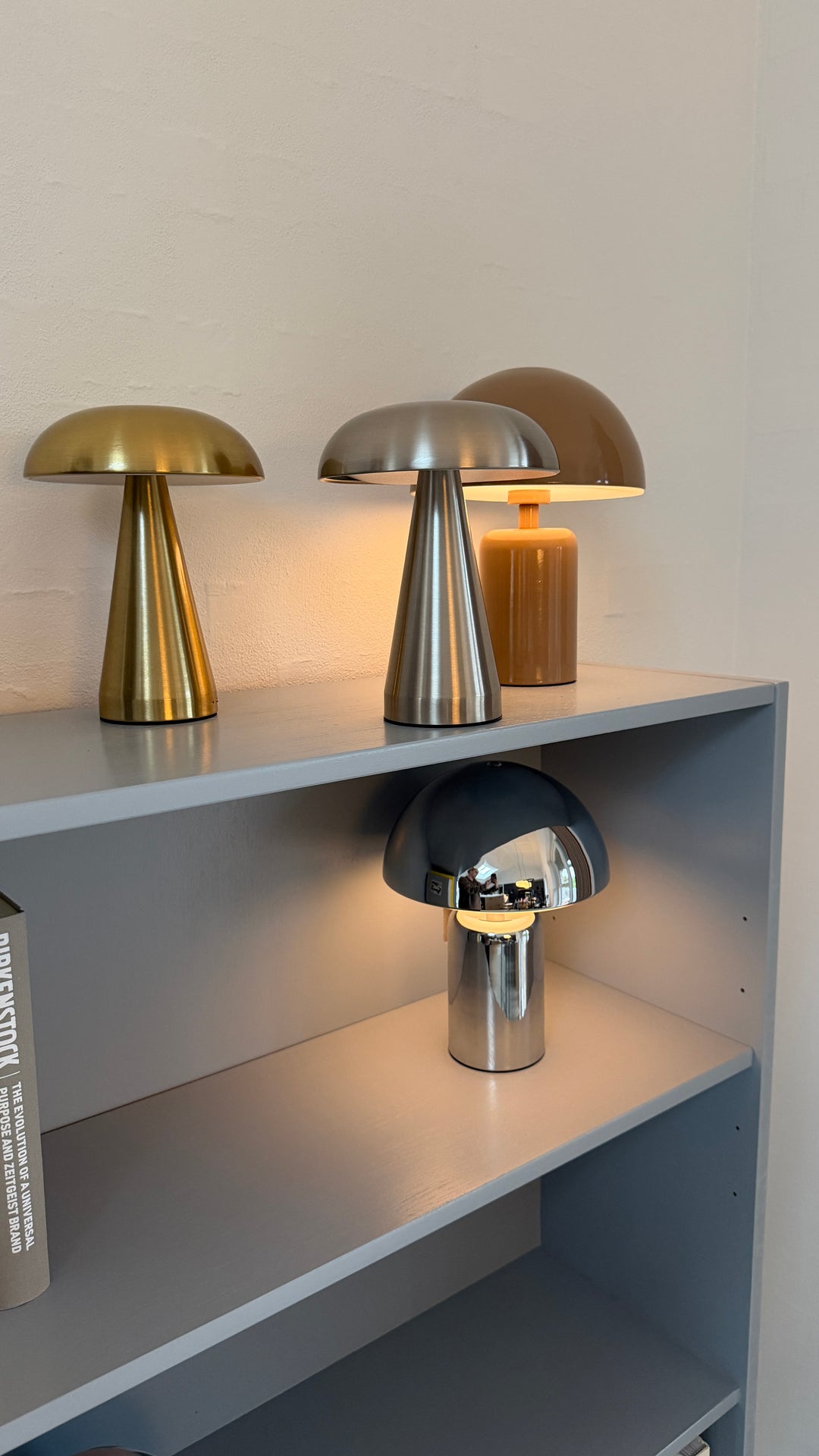 Bordlampe m. Touchfunktion CATINKA Sølv