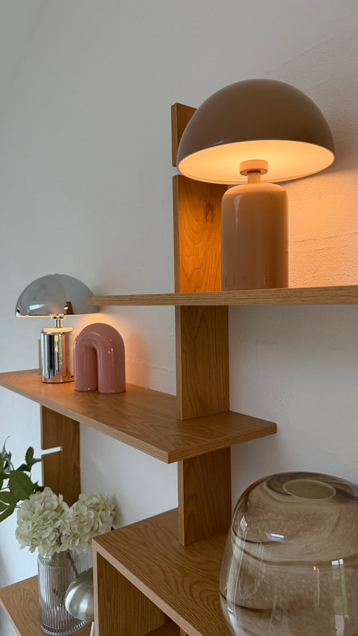 Bordlampe m. Touchfunktion CELINE Taupe