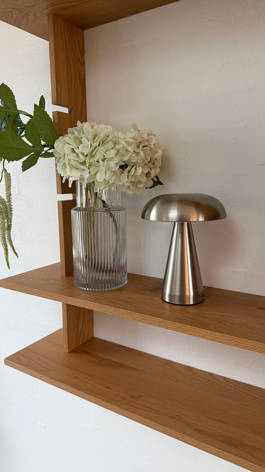 Bordlampe m. Touchfunktion CATINKA Sølv