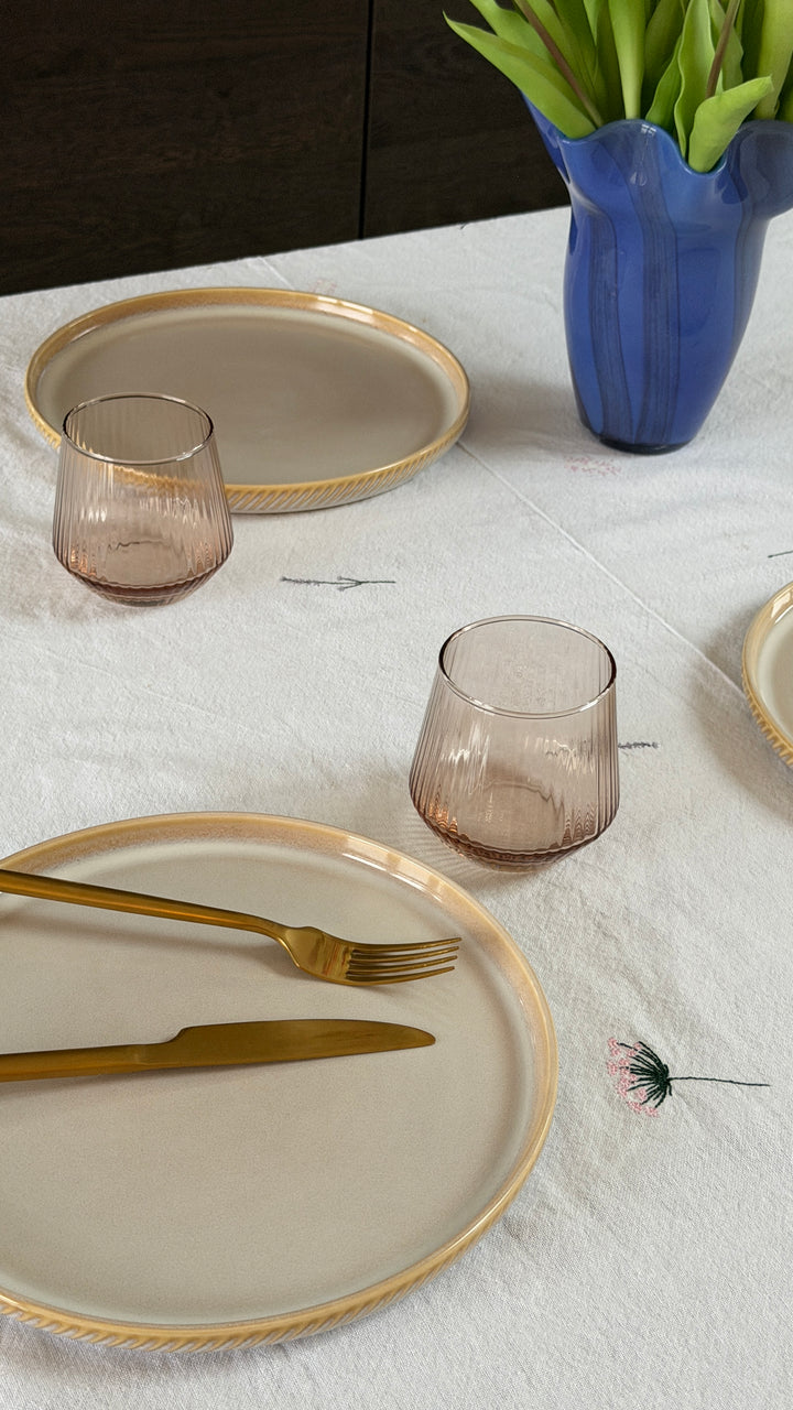 Vandglas METTI  Brun