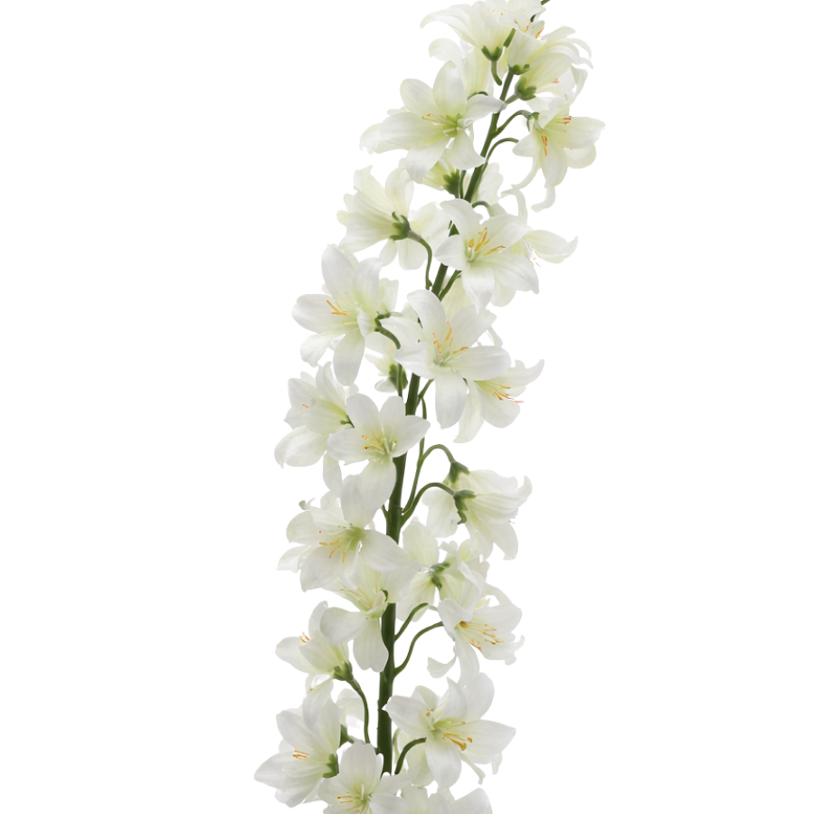 3 stk. Syrenblomster i Hvid (H120cm)