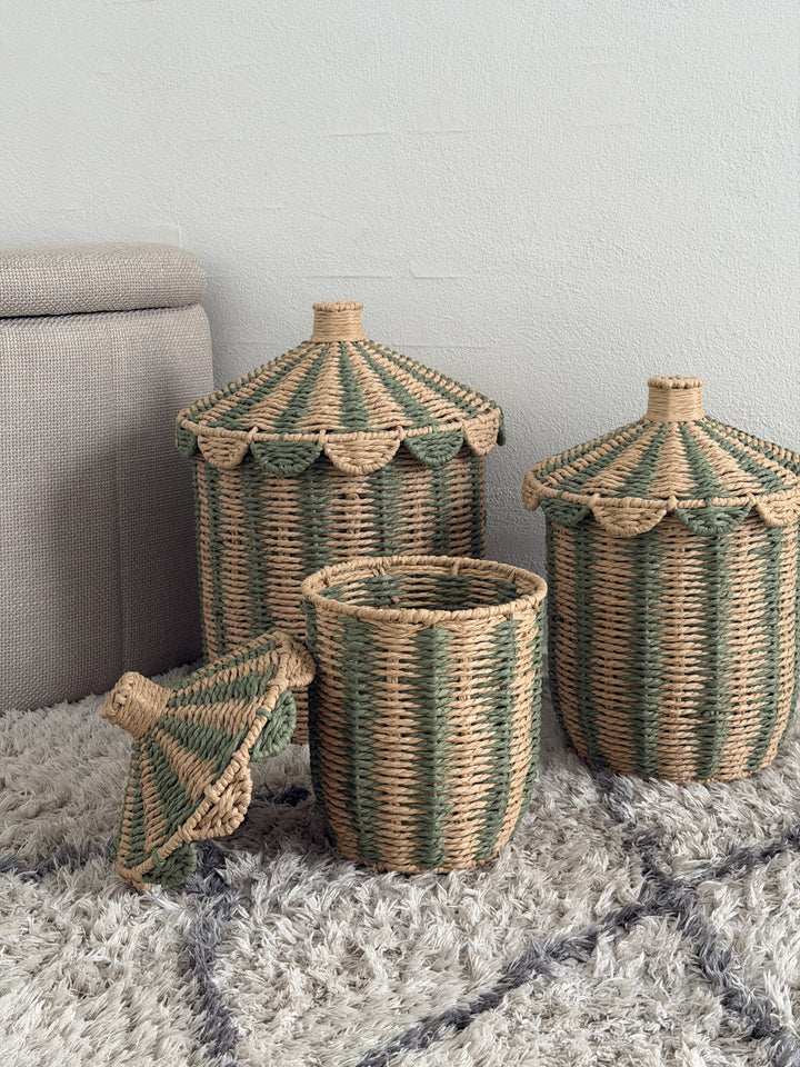 Kurve Lille ( Ø 20,5x 27,5cm) Natur og Grøn