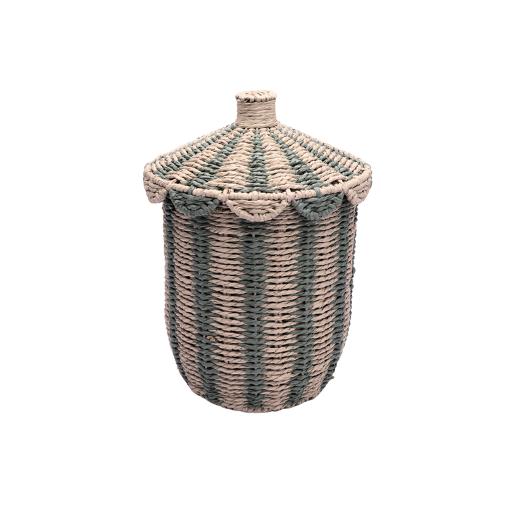 Kurve Medium ( Ø 24,5x 31,5cm) Natur og Grøn