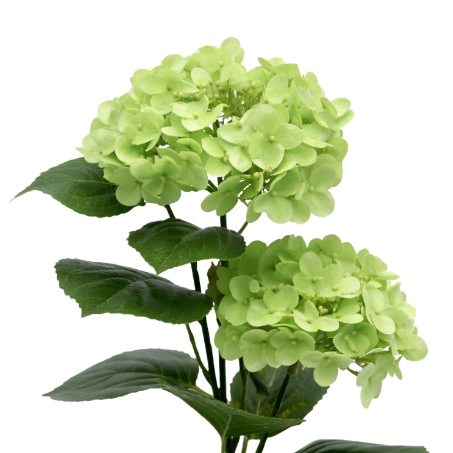 Kunstig plante Hortensia  (H 41cm) Grøn