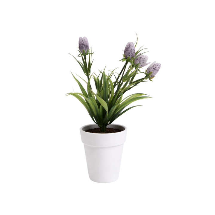Kunstig plante Tulipanknopper  (H 21cm) Lilla