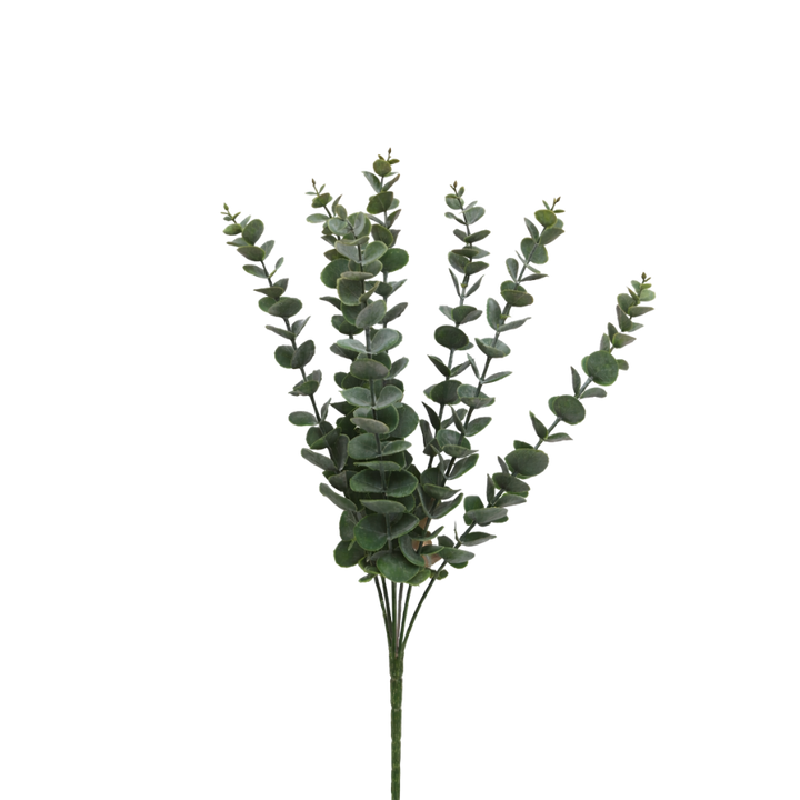 3 stk. Kunstig plante Eucaluptus i Grøn (H 38cm)