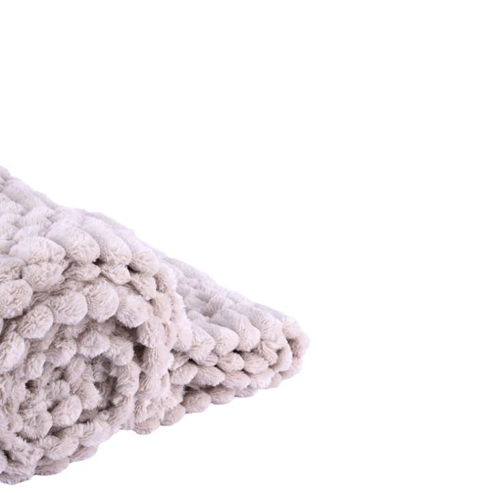 Plaid Imiteret Pels Sand (130x170cm)