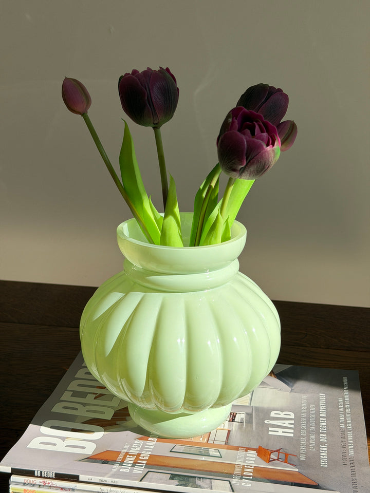 Vase Petra Ib Laursen H18cm Lysegrøn