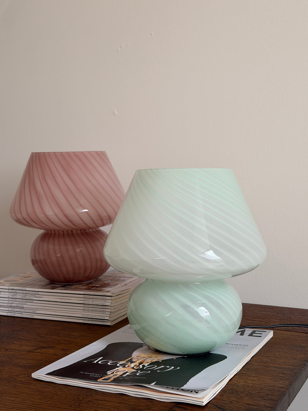 Lampe Joyful 24xØ23cm Mint