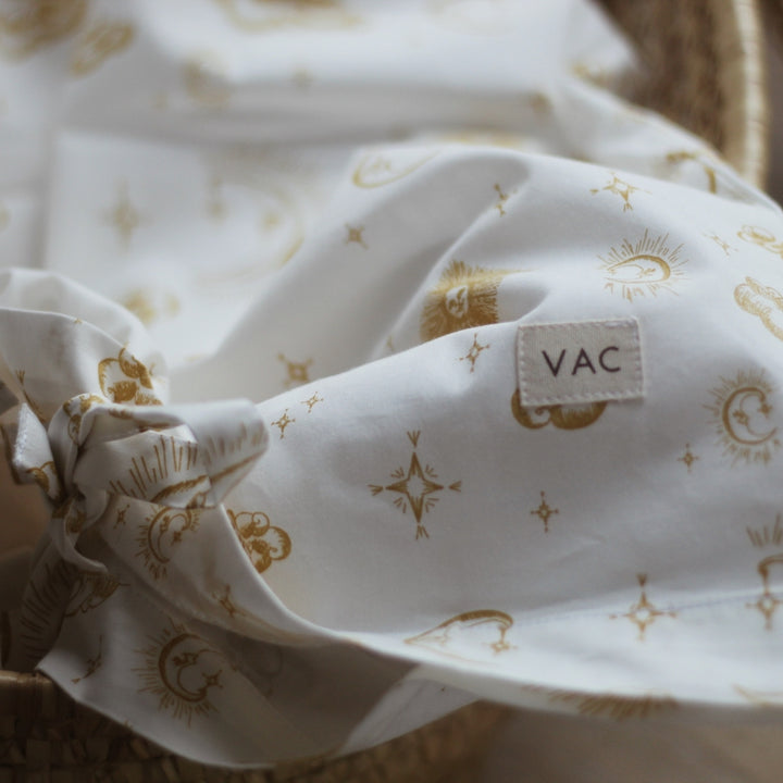 VACVAC Studio - BILLE Mommy Bag Sur La Lune i Mustard Gold