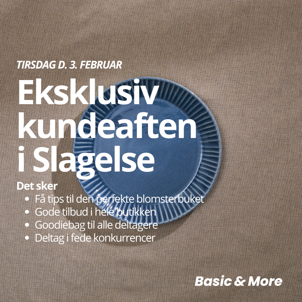 Billet til kundeaften - Slagelse