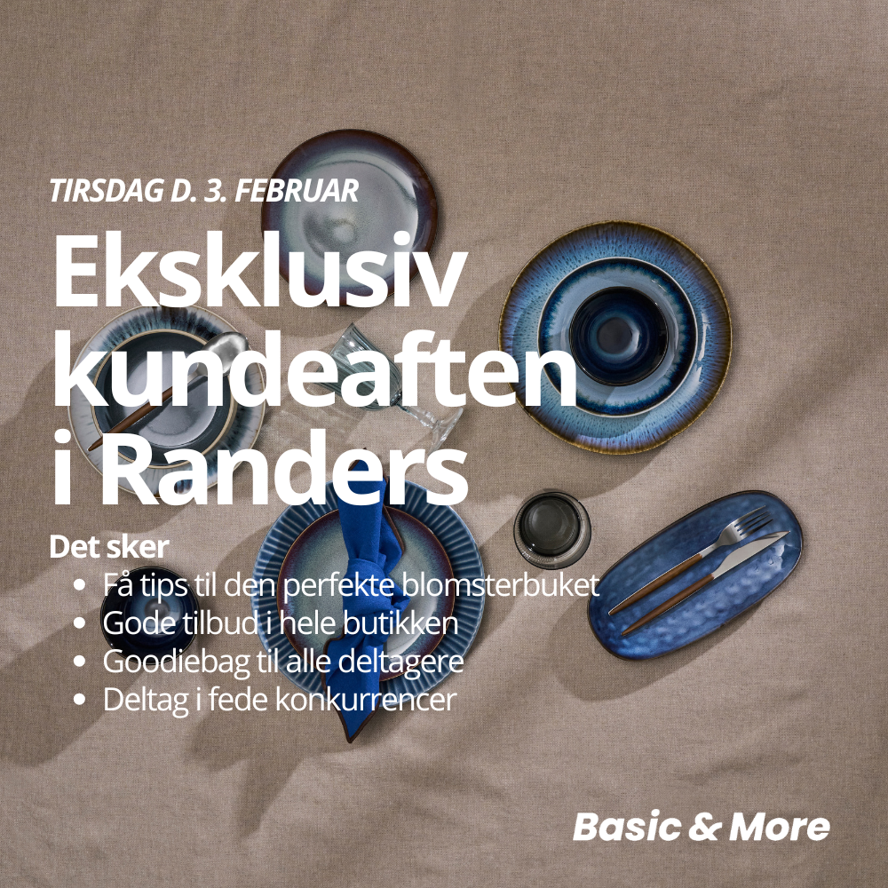 Billet til kundeaften - Randers