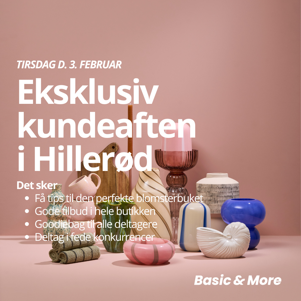 Billet til kundeaften - Hillerød