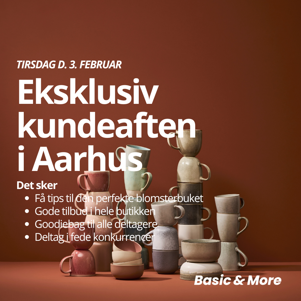 Billet til kundeaften - Aarhus