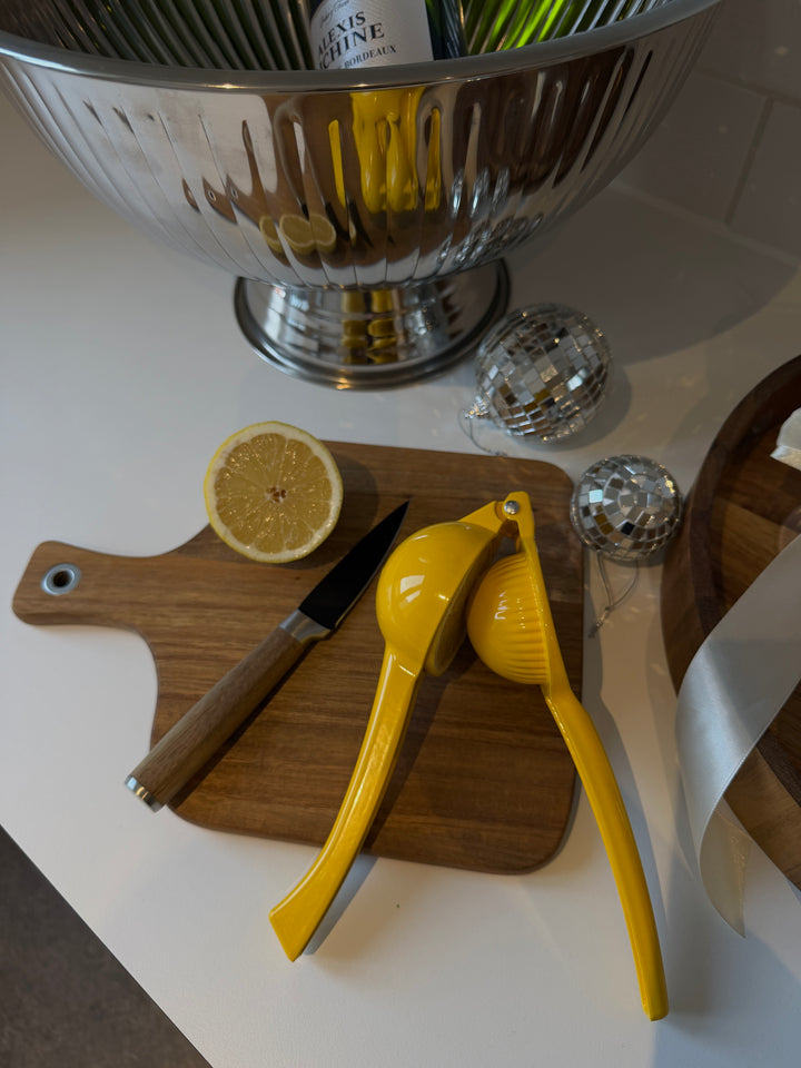 Citronpresser. 23x7x5,5cm. Gul.