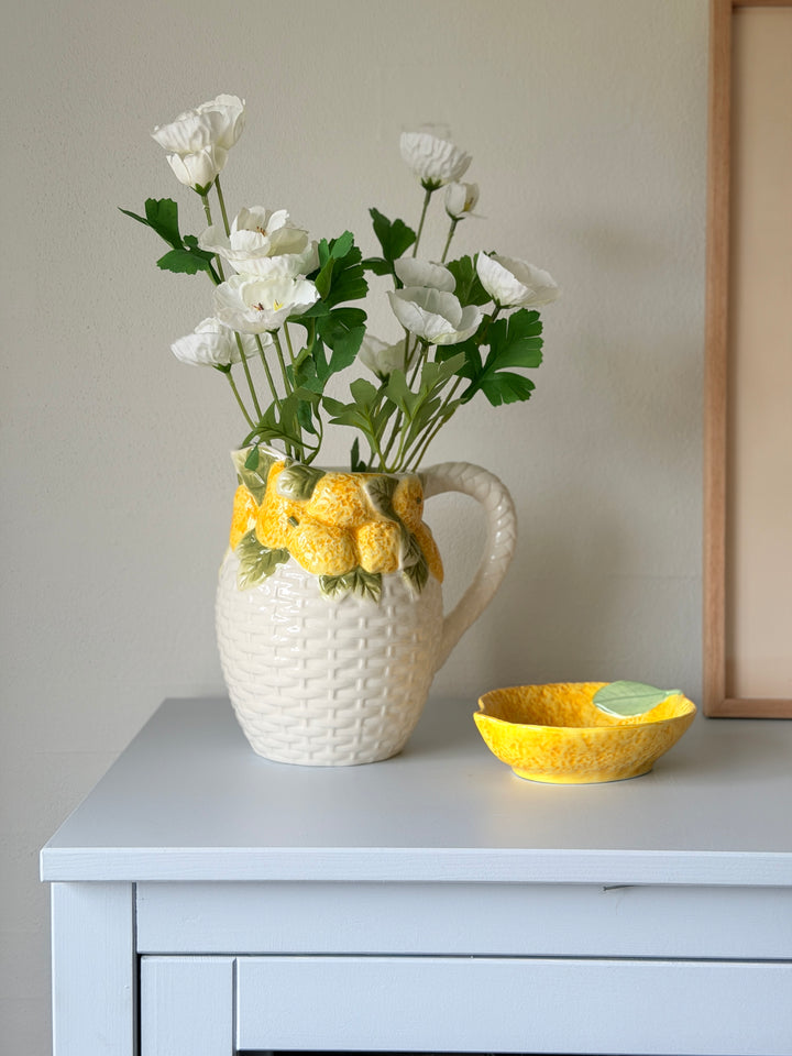 3 stk. Valmueblomster i Hvid (H40cm)