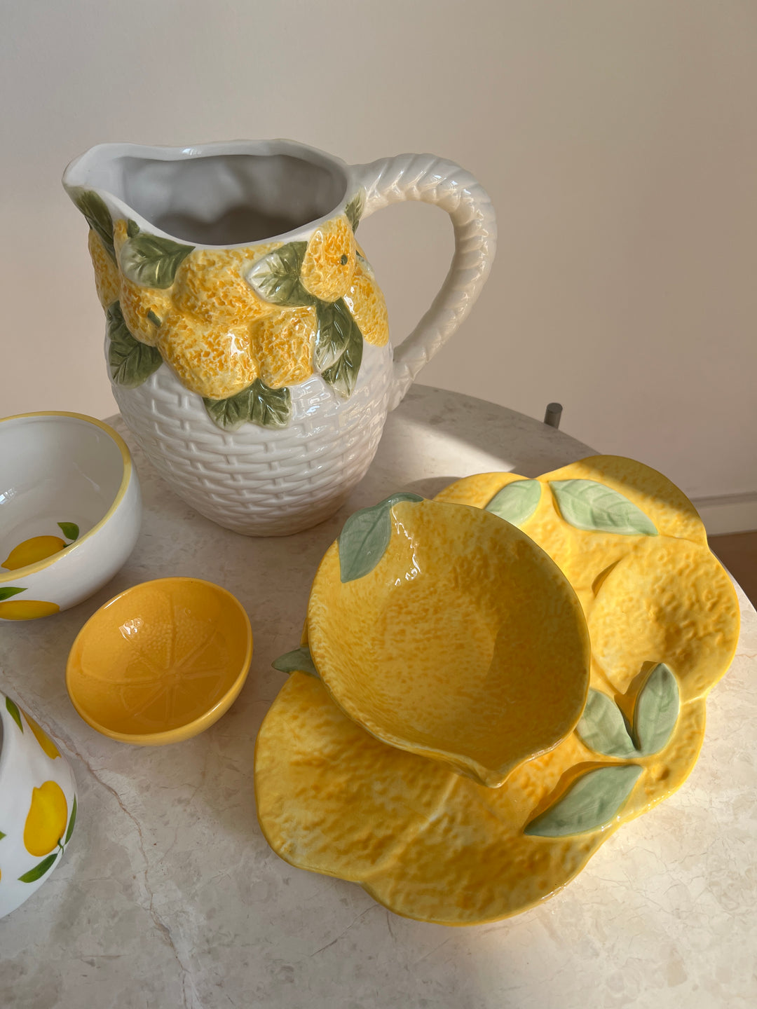 Skål Citron Design Gul GABI (28x19x2,7cm)