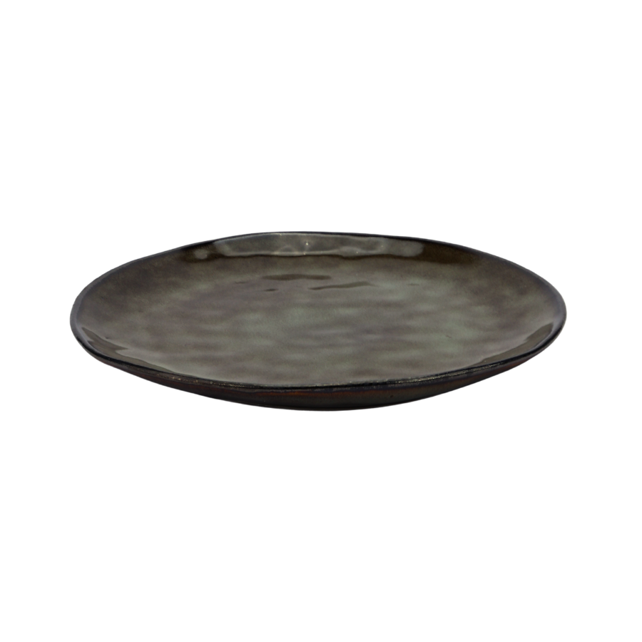 6 stk. Frokosttallerkener DAKOTA i Grøn (Ø20cm)